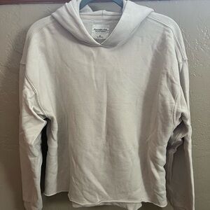 Abercrombie Women’s Cream Hoodie